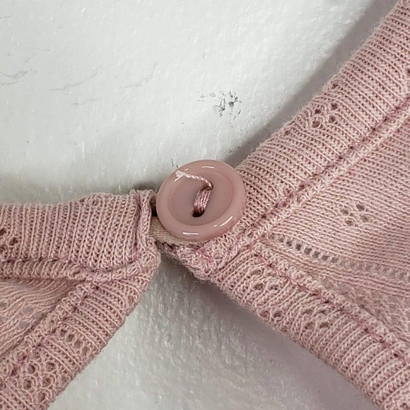 City Chic Womens Plus 22 Blush Pink Greta Romper Shorts Short Sleeve New Cotton - Picture 4 of 10